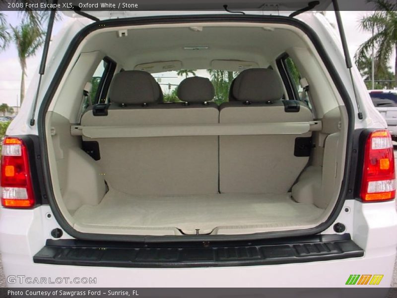Oxford White / Stone 2008 Ford Escape XLS