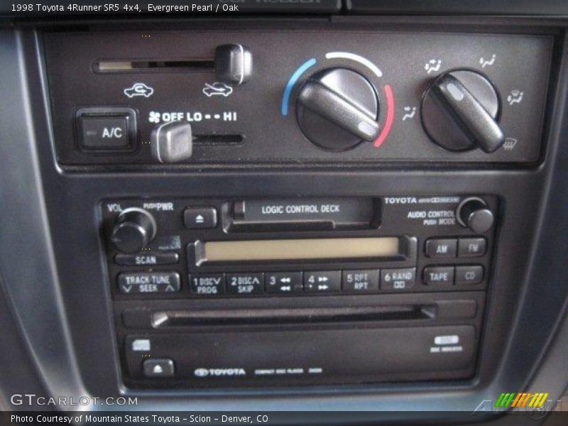 Evergreen Pearl / Oak 1998 Toyota 4Runner SR5 4x4