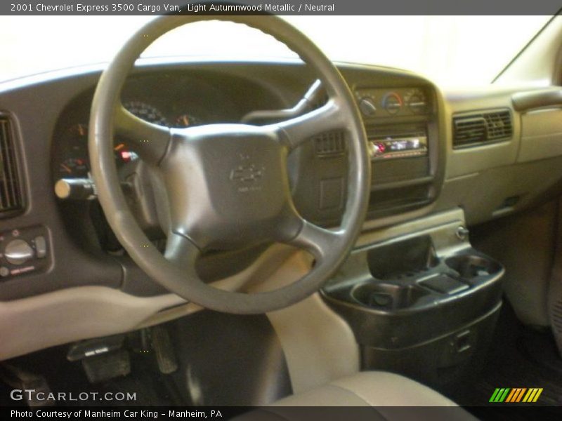 Light Autumnwood Metallic / Neutral 2001 Chevrolet Express 3500 Cargo Van