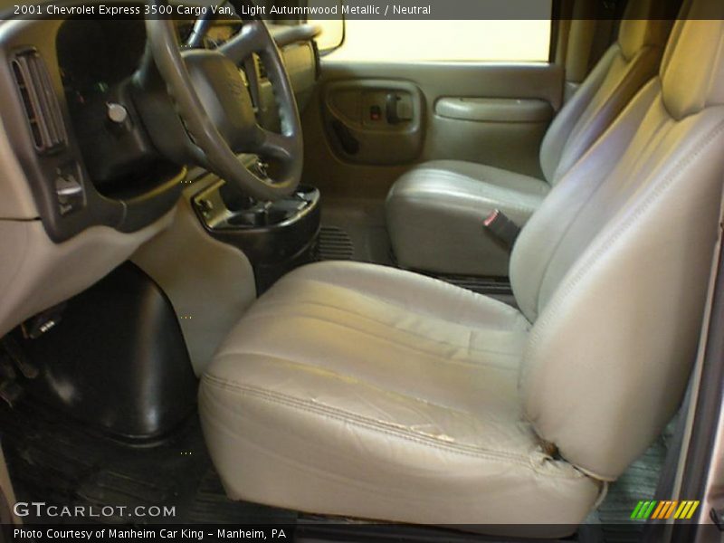 Light Autumnwood Metallic / Neutral 2001 Chevrolet Express 3500 Cargo Van