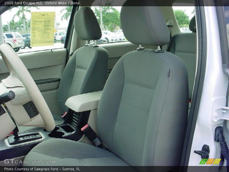 Oxford White / Stone 2008 Ford Escape XLS