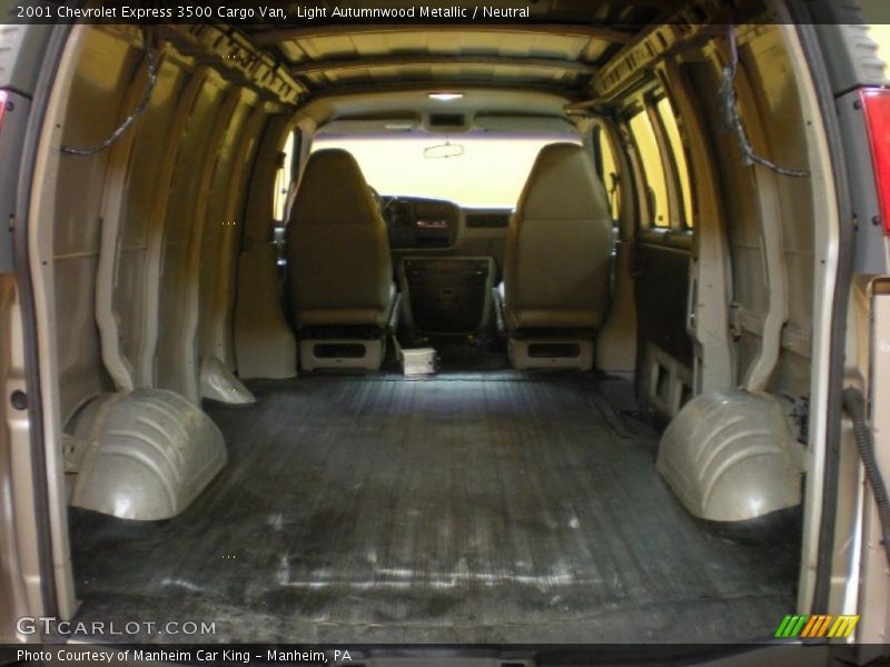Light Autumnwood Metallic / Neutral 2001 Chevrolet Express 3500 Cargo Van