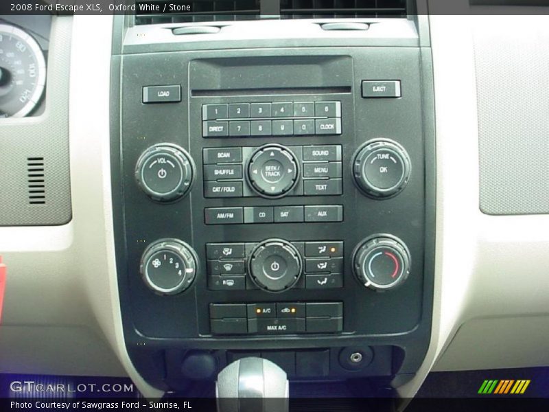 Oxford White / Stone 2008 Ford Escape XLS