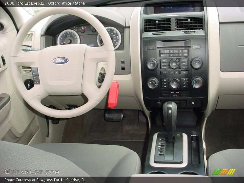 Oxford White / Stone 2008 Ford Escape XLS