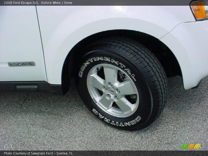 Oxford White / Stone 2008 Ford Escape XLS
