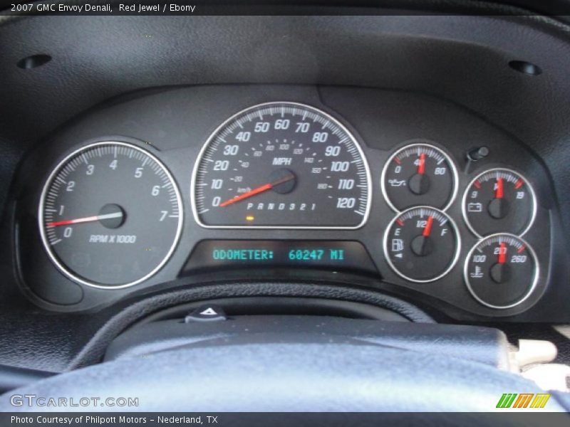 Red Jewel / Ebony 2007 GMC Envoy Denali