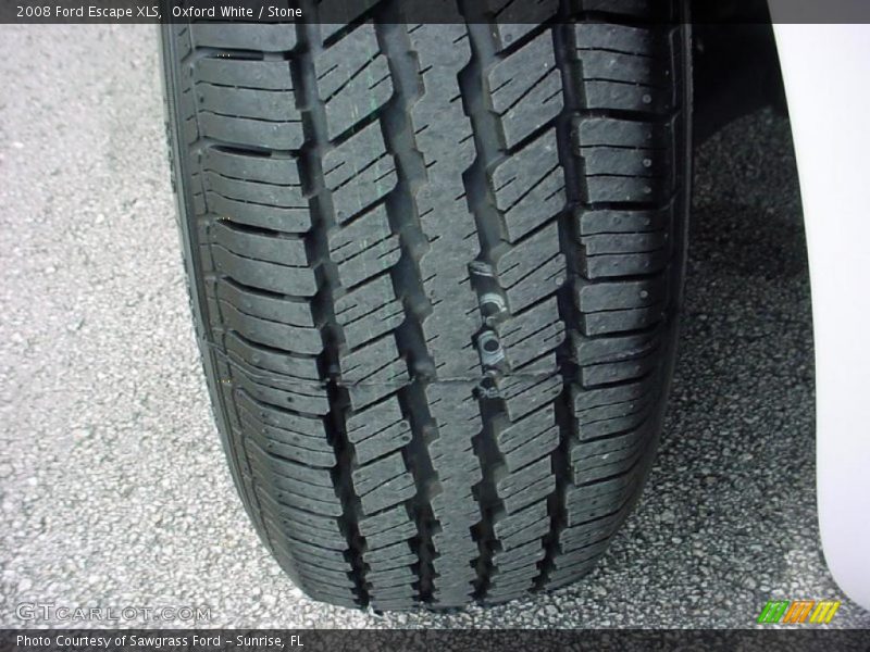 Oxford White / Stone 2008 Ford Escape XLS