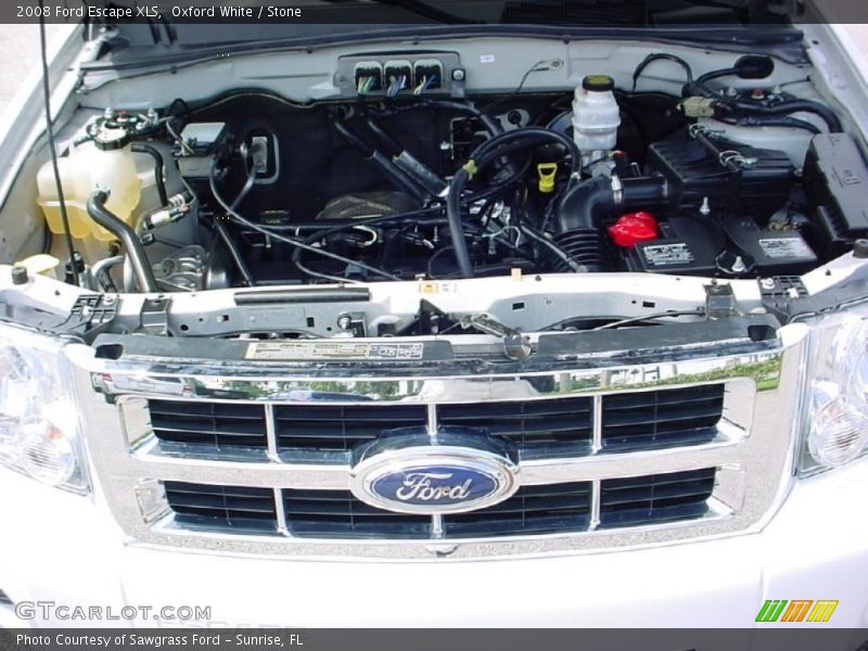 Oxford White / Stone 2008 Ford Escape XLS