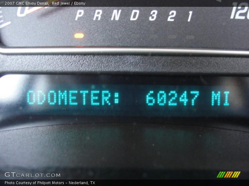 Red Jewel / Ebony 2007 GMC Envoy Denali