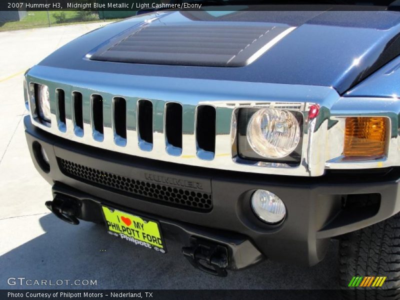 Midnight Blue Metallic / Light Cashmere/Ebony 2007 Hummer H3