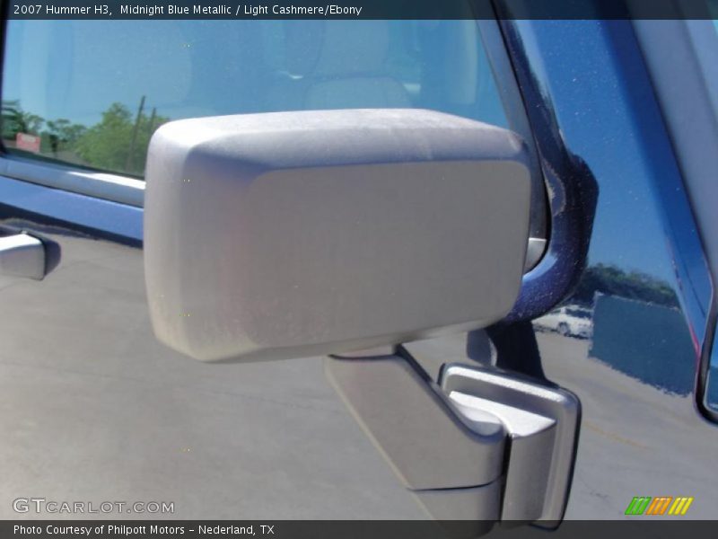 Midnight Blue Metallic / Light Cashmere/Ebony 2007 Hummer H3