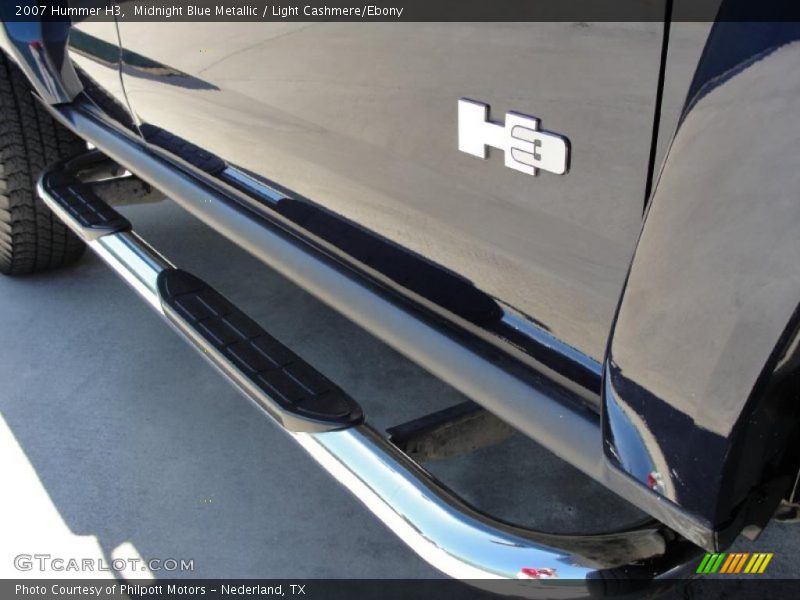 Midnight Blue Metallic / Light Cashmere/Ebony 2007 Hummer H3