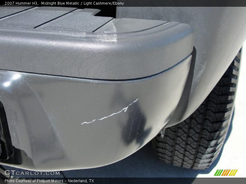 Midnight Blue Metallic / Light Cashmere/Ebony 2007 Hummer H3