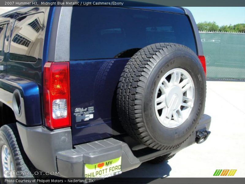 Midnight Blue Metallic / Light Cashmere/Ebony 2007 Hummer H3