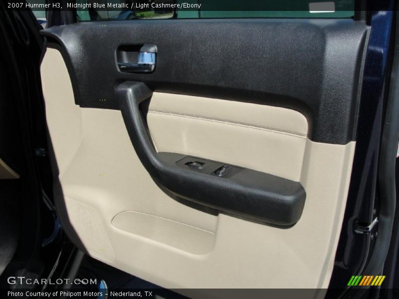 Midnight Blue Metallic / Light Cashmere/Ebony 2007 Hummer H3