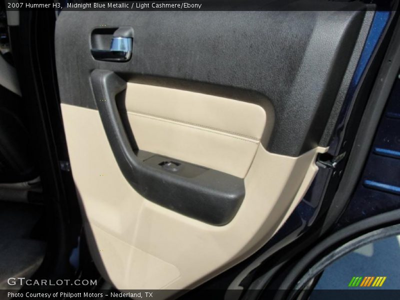 Midnight Blue Metallic / Light Cashmere/Ebony 2007 Hummer H3
