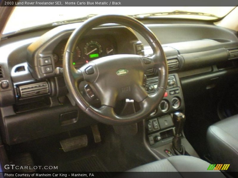 Monte Carlo Blue Metallic / Black 2003 Land Rover Freelander SE3
