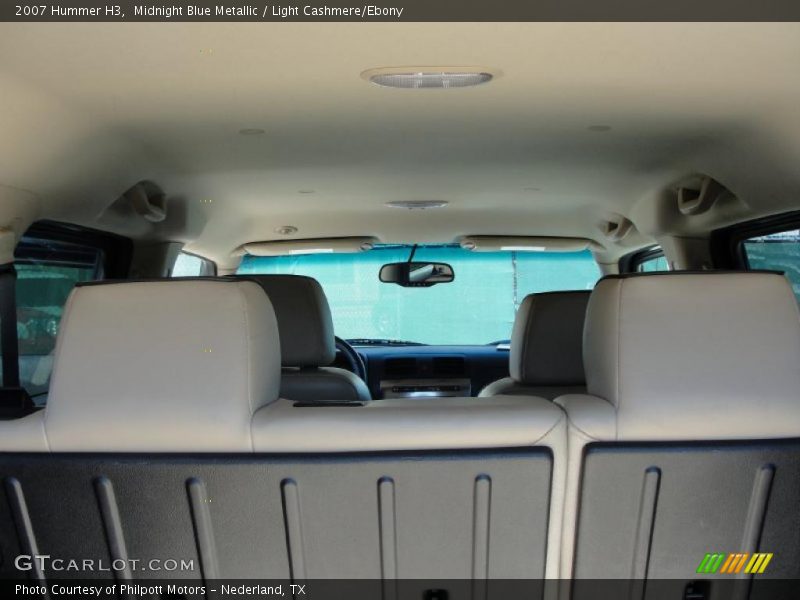Midnight Blue Metallic / Light Cashmere/Ebony 2007 Hummer H3