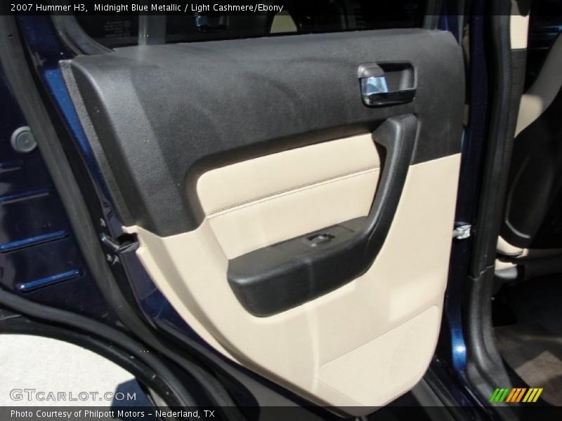 Midnight Blue Metallic / Light Cashmere/Ebony 2007 Hummer H3