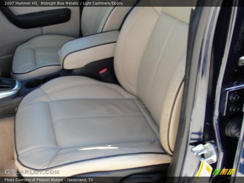 Midnight Blue Metallic / Light Cashmere/Ebony 2007 Hummer H3