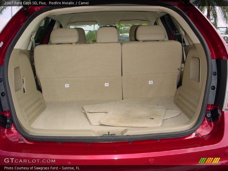 Redfire Metallic / Camel 2007 Ford Edge SEL Plus