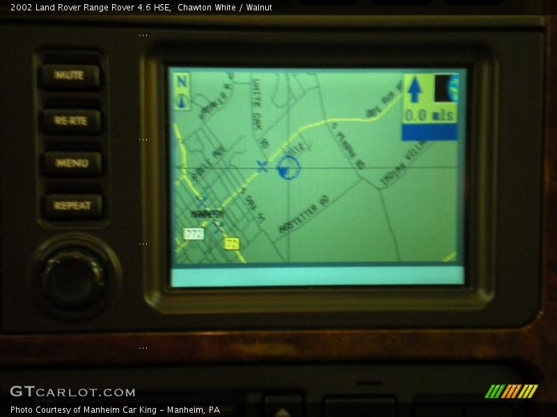 Chawton White / Walnut 2002 Land Rover Range Rover 4.6 HSE