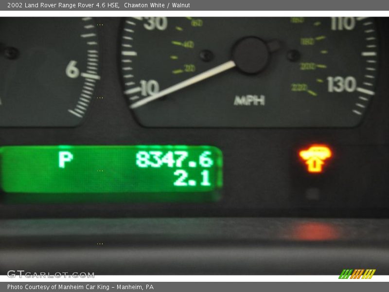 Chawton White / Walnut 2002 Land Rover Range Rover 4.6 HSE