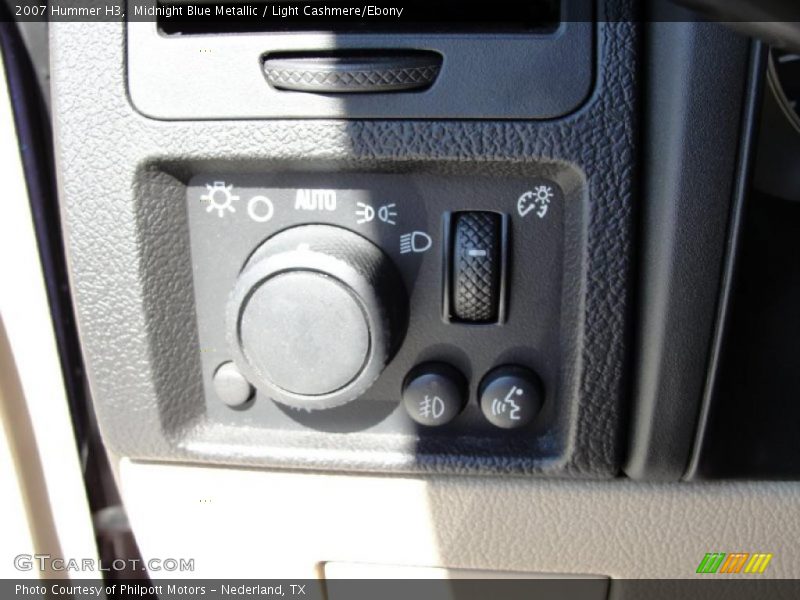 Midnight Blue Metallic / Light Cashmere/Ebony 2007 Hummer H3