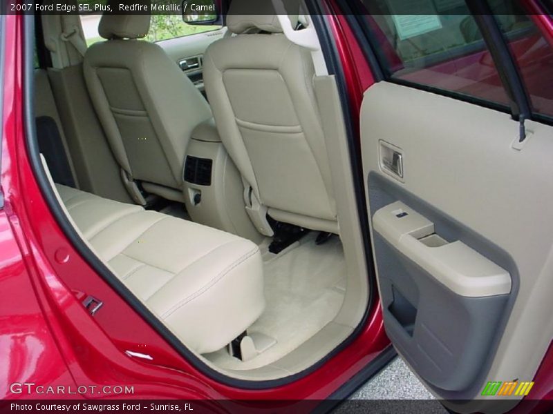 Redfire Metallic / Camel 2007 Ford Edge SEL Plus