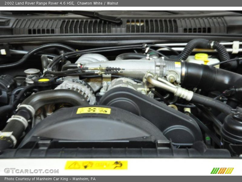 Chawton White / Walnut 2002 Land Rover Range Rover 4.6 HSE