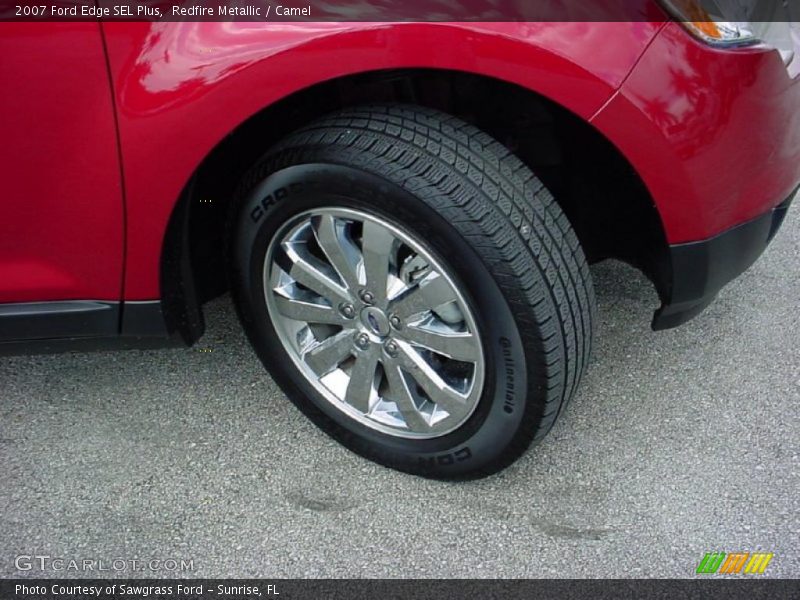 Redfire Metallic / Camel 2007 Ford Edge SEL Plus