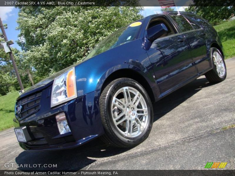 Blue Chip / Cashmere 2007 Cadillac SRX 4 V6 AWD