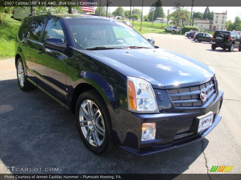 Blue Chip / Cashmere 2007 Cadillac SRX 4 V6 AWD