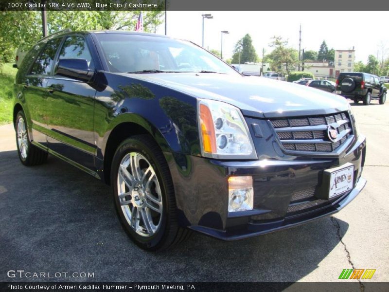 Blue Chip / Cashmere 2007 Cadillac SRX 4 V6 AWD