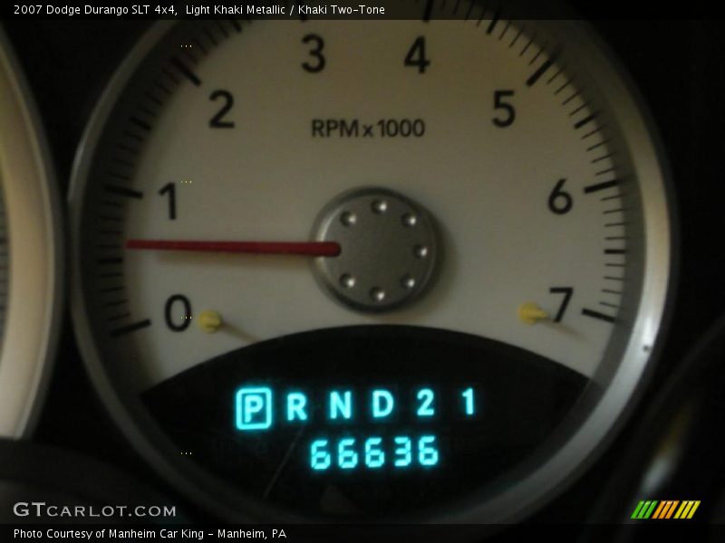 Light Khaki Metallic / Khaki Two-Tone 2007 Dodge Durango SLT 4x4