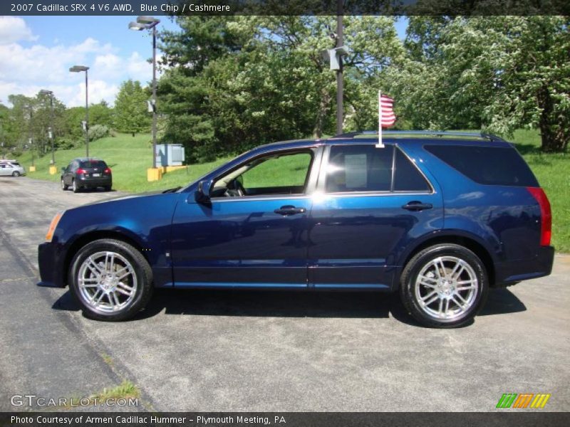 Blue Chip / Cashmere 2007 Cadillac SRX 4 V6 AWD