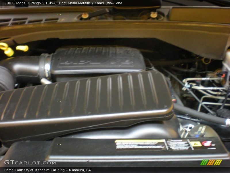 Light Khaki Metallic / Khaki Two-Tone 2007 Dodge Durango SLT 4x4