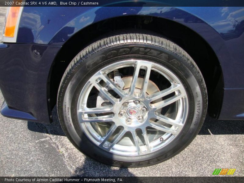Blue Chip / Cashmere 2007 Cadillac SRX 4 V6 AWD