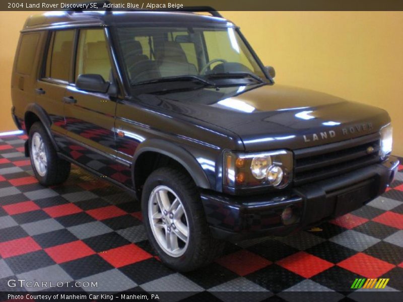 Adriatic Blue / Alpaca Beige 2004 Land Rover Discovery SE