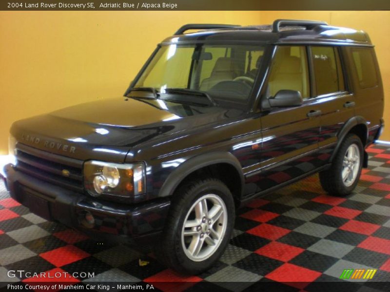 Adriatic Blue / Alpaca Beige 2004 Land Rover Discovery SE