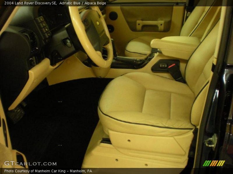 Adriatic Blue / Alpaca Beige 2004 Land Rover Discovery SE