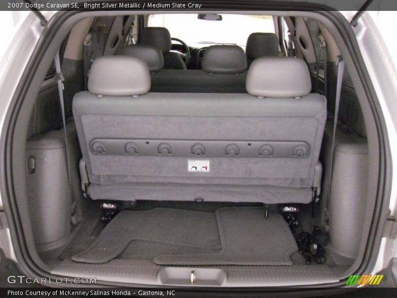Bright Silver Metallic / Medium Slate Gray 2007 Dodge Caravan SE