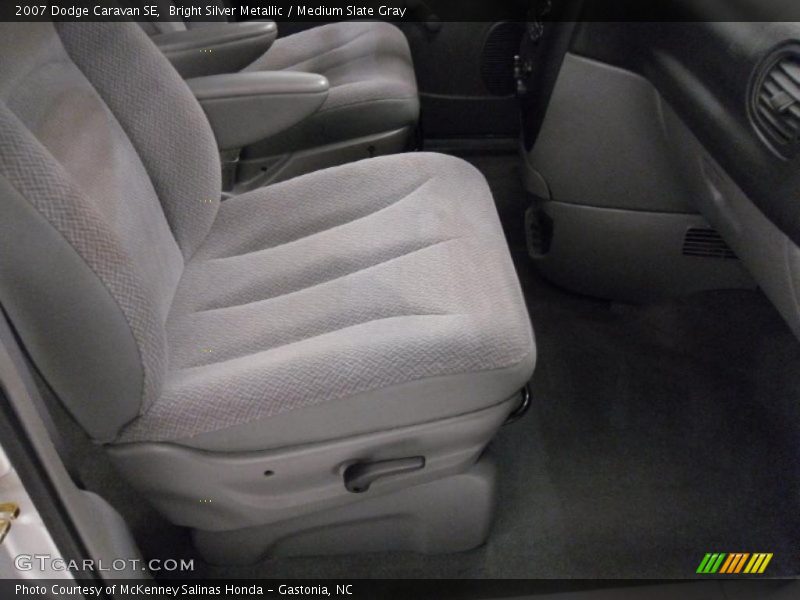 Bright Silver Metallic / Medium Slate Gray 2007 Dodge Caravan SE