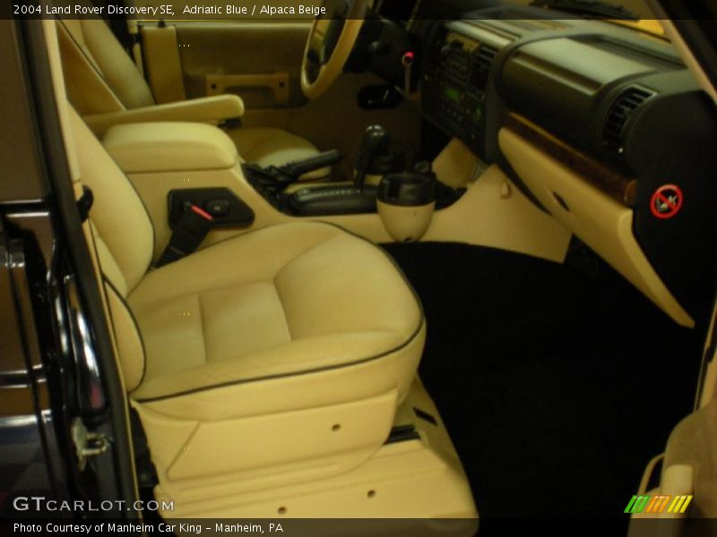 Adriatic Blue / Alpaca Beige 2004 Land Rover Discovery SE