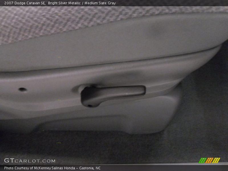 Bright Silver Metallic / Medium Slate Gray 2007 Dodge Caravan SE