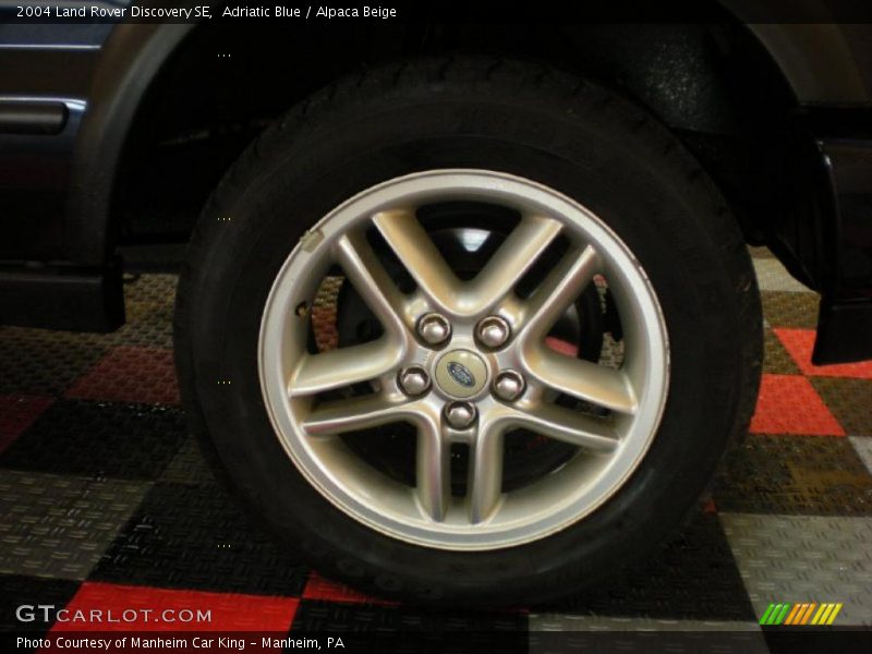 Adriatic Blue / Alpaca Beige 2004 Land Rover Discovery SE