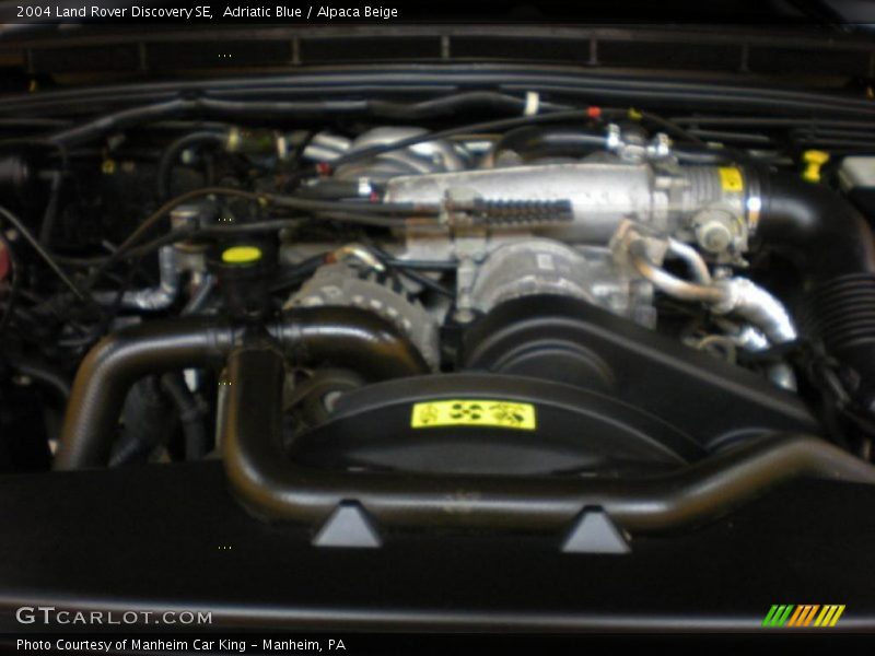 Adriatic Blue / Alpaca Beige 2004 Land Rover Discovery SE