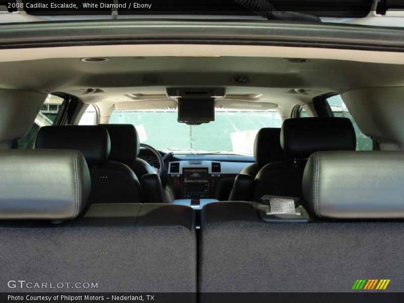 White Diamond / Ebony 2008 Cadillac Escalade