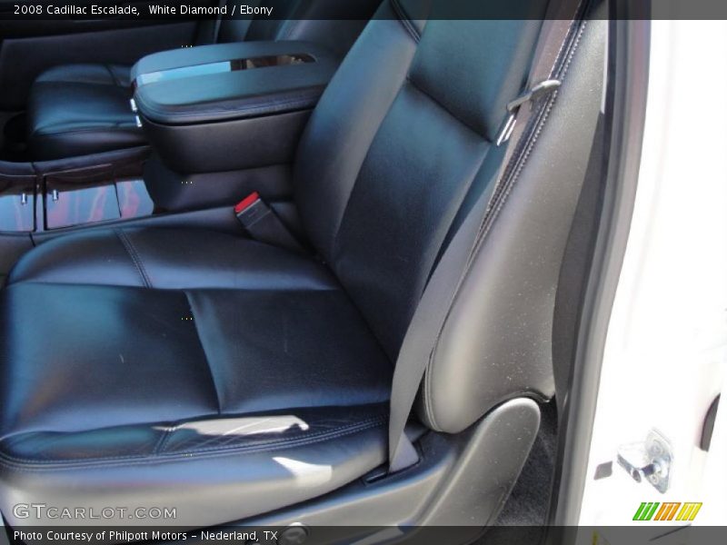 White Diamond / Ebony 2008 Cadillac Escalade