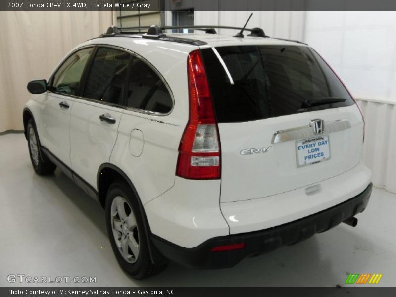 Taffeta White / Gray 2007 Honda CR-V EX 4WD